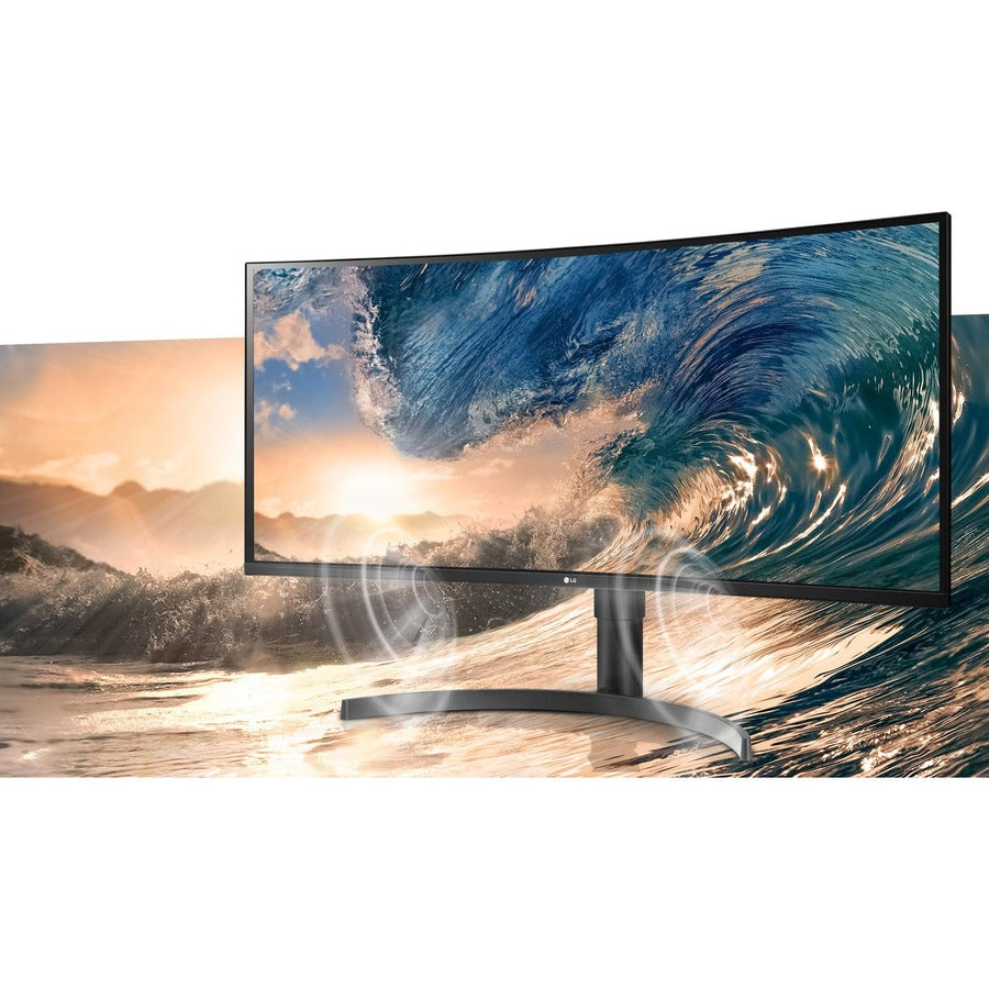 Lg Ultrawide 35Bn75Cn-B 35" Uw-Qhd Curved Screen Led Gaming Lcd Monitor - 21:9 - Textured Black, Black Hairline