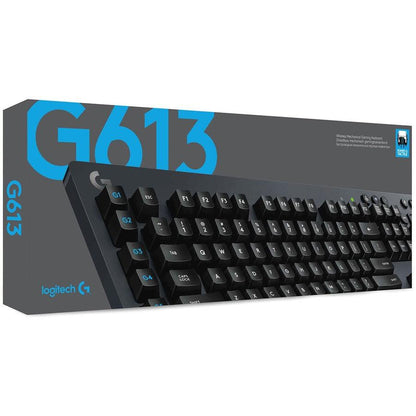 Logitech G G613 Wireless Mechanical , G613 Wireless Keyboard Rf Wireless + Bluetooth Qwerty Uk English Black