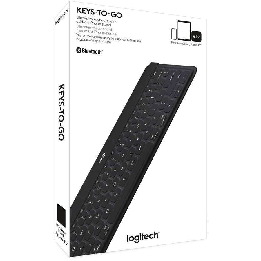 Logitech Keys-To-Go Black Bluetooth