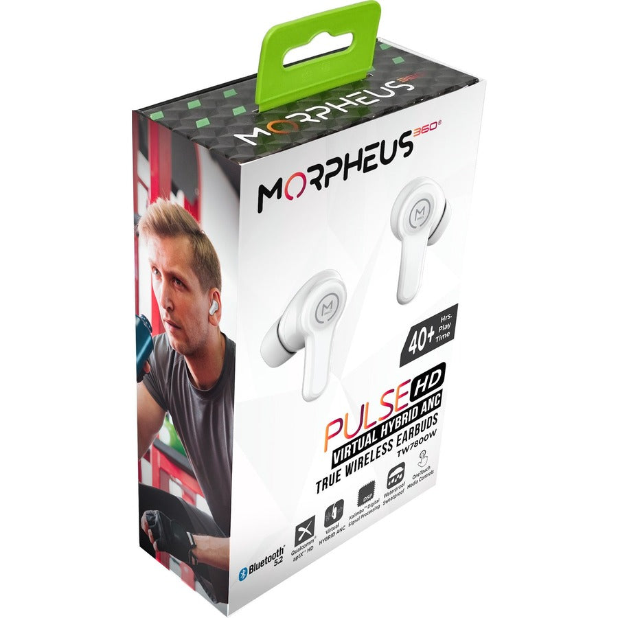 Morpheus 360 Pulse Hd V-Hybrid Wireless Gaming Earbuds | Noise Cancelling Bluetooth Headphones Tw7800W