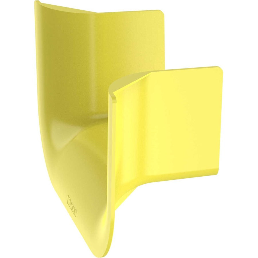 Panduit Fiberrunner&Reg; Bend Radius Control Trumpet, 6X4, Yellow