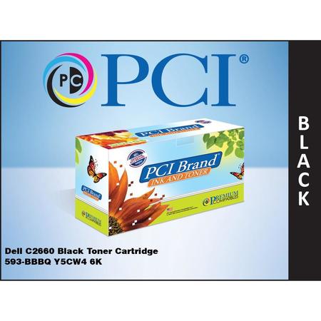 Pci Brand Compatible Dell 3070F 593-Bbbq Black Toner Cartridge 6000 Page Yield F