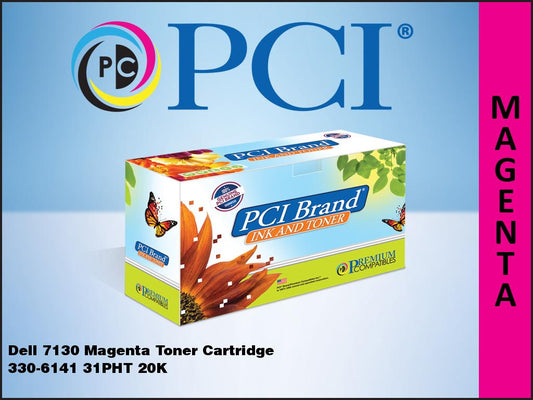 Pci Brand Compatible Dell 31Pht 330-6141 Xl Magenta Toner Cartridge 20000 Page X