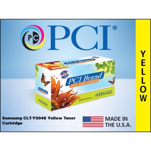 Pci Brand Compatible Hp Su506A / Samsung Clt-Y504S Yellow Toner Cartridge 1.8K Y