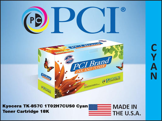 Pci Brand Compatible Kyocera Tk-857C 1T0