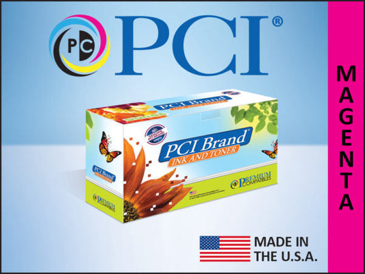 Pci Brand Compatible Ricoh 407541 Spc250A Magenta Toner Cartridge 2300 Page Yiel