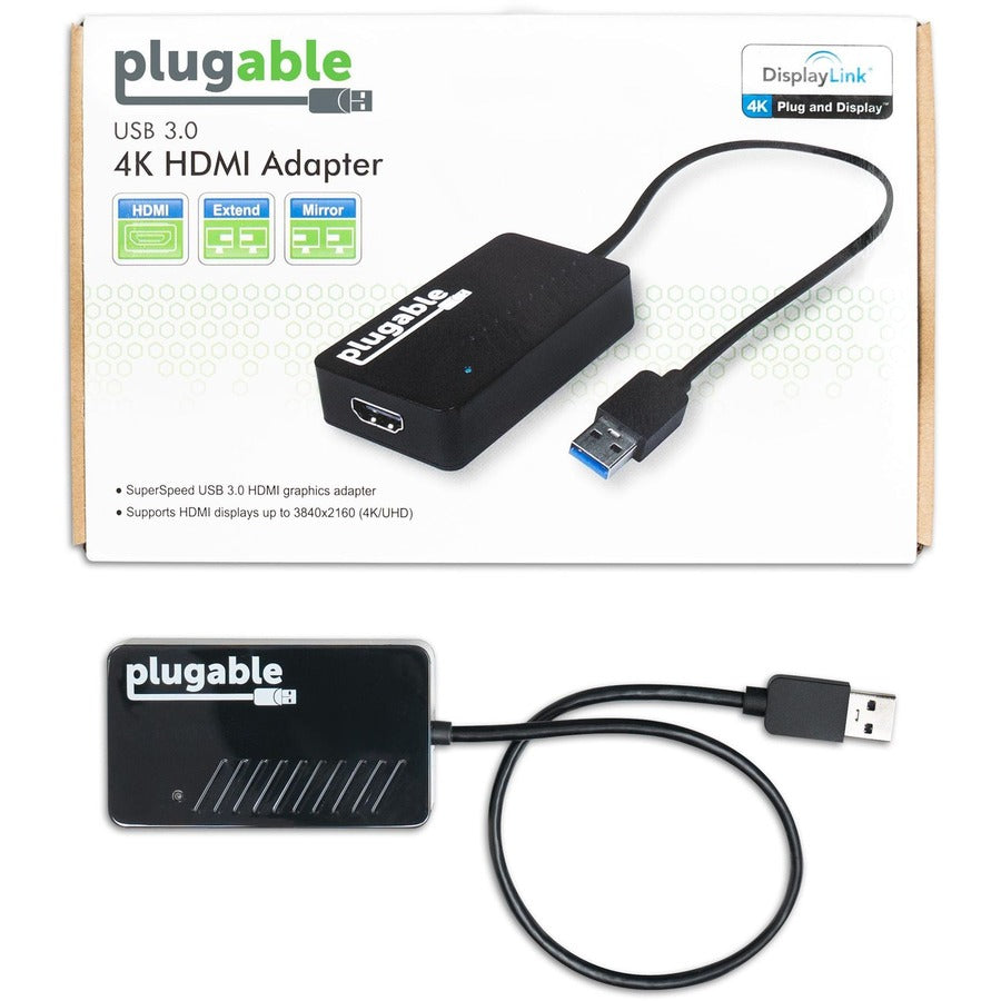 Plugable Usb 3.0 To Displayport 4K Uhd (Ultra-High-Definition) Uga-4Khdmi