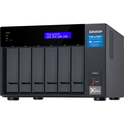 Qnap Tvs-672Xt-I3-8G San/Nas/Das Storage System