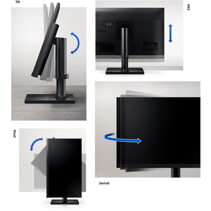 Samsung F22T454Fqn 22" Full Hd Lcd Monitor - 16:9 - Black F22T454Fqn