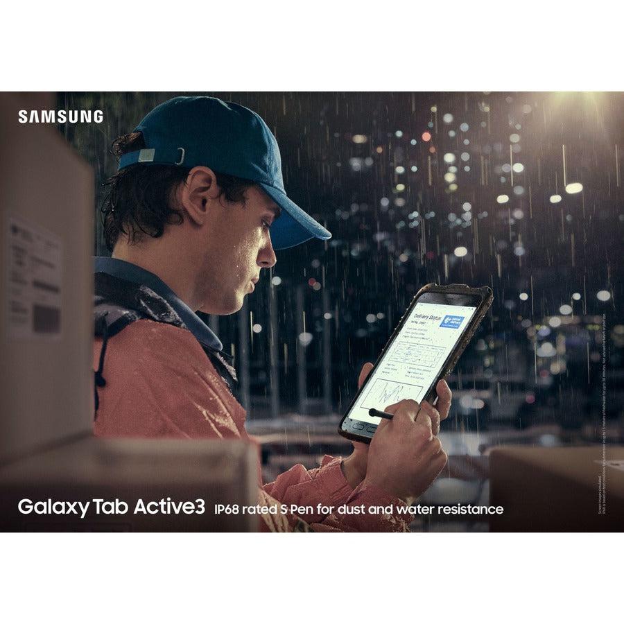 Samsung Galaxy Tab Active3 Sm-T570Nzkan20 Tablet 64 Gb 20.3 Cm (8") Samsung Exynos 4 Gb Wi-Fi 6 (802.11Ax) Android 10 Black