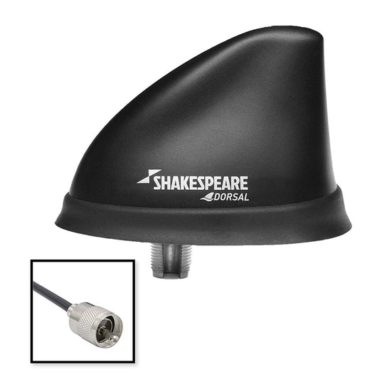 Shakespeare Dorsal Antenna Black Low Profile 26&#39; RGB Cable w/PL-259