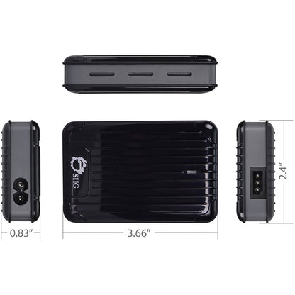 Siig Ultra-Compact Universal Laptop Power Adapter - 65W