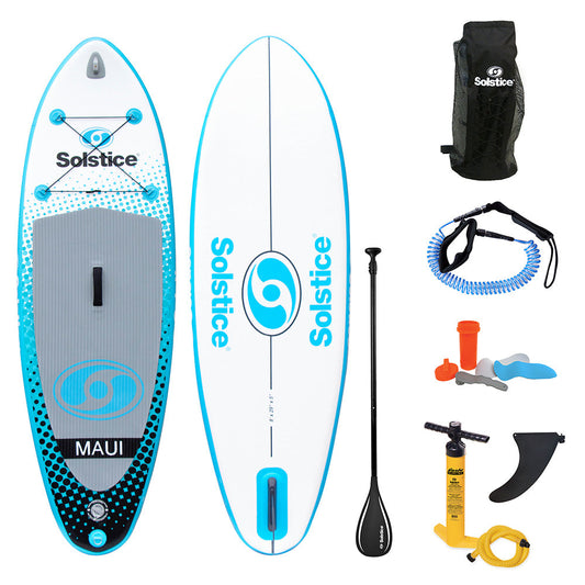 Solstice Watersports 8&#39; Maui Youth Inflatable Stand-Up Paddleboard