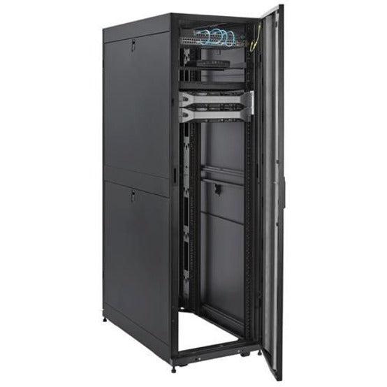 Startech.Com 42U Server Rack Cabinet - 4-Post Adjustable Depth (3" To 35") It Network Equipment Rack