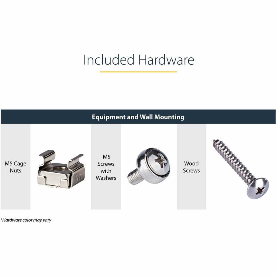 Startech.Com 4U 19In Steel Vertical Wall Mount Equipment Rack Bracket