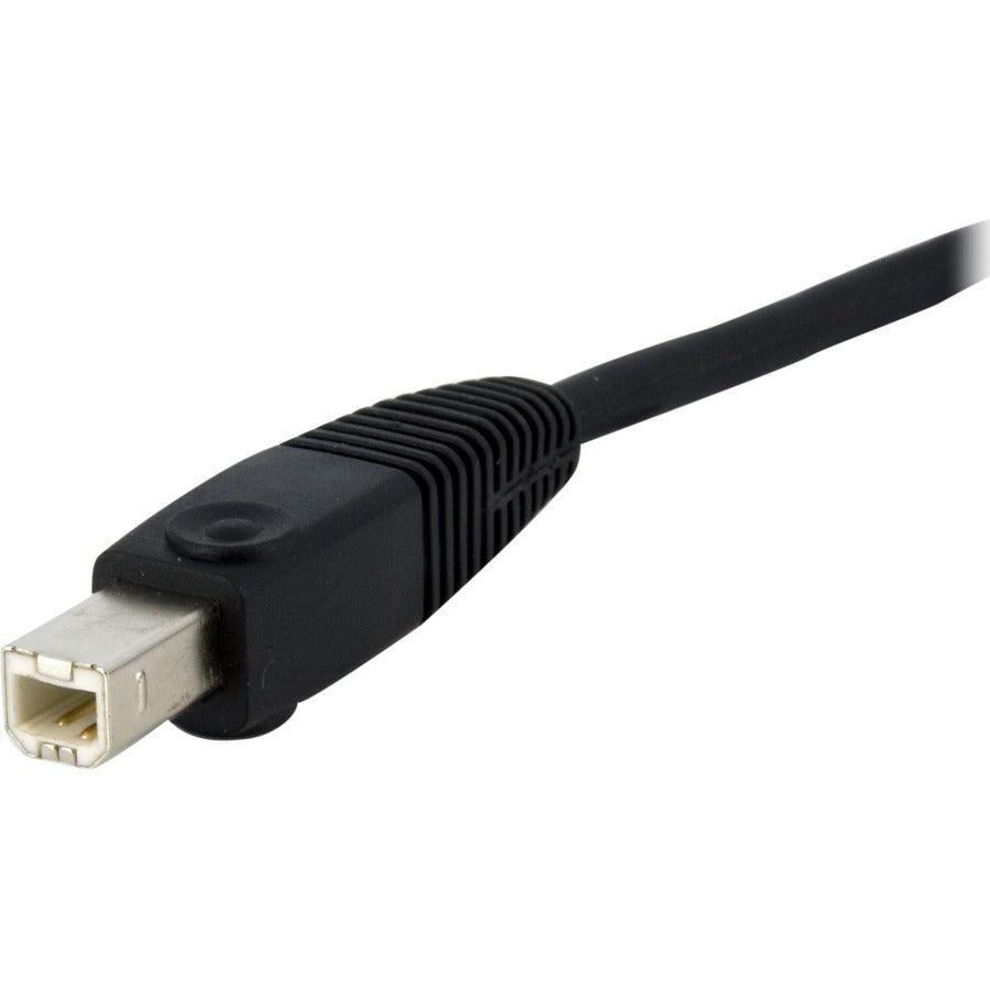 Startech.Com 6Ft 4-In-1 Usb Dual Link Dvi-D Kvm Switch Cable W/ Audio & Microphone