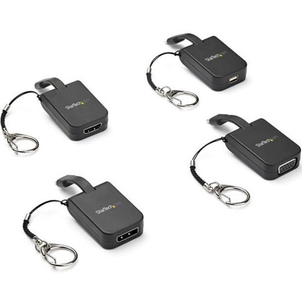 Startech.Com Portable Usb-C To Hdmi Adapter With Quick-Connect Keychain