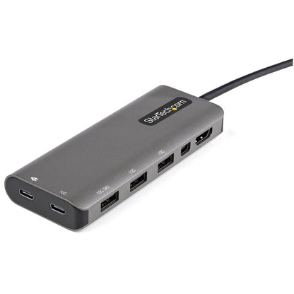 Startech.Com Usb C Multiport Adapter - Usb-C To Hdmi Or Mini Displayport 4K 60Hz, 100W Power