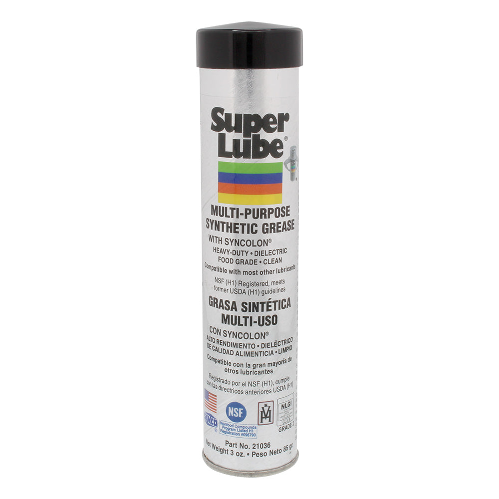 Super Lube Multi-Purpose Synthetic Grease w/Syncolon&reg; - 3oz Cartridge