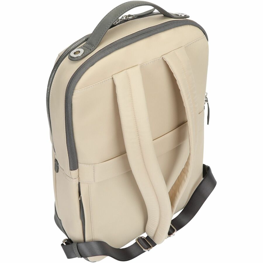 Targus Newport Notebook Case 38.1 Cm (15") Backpack Grey, Tan