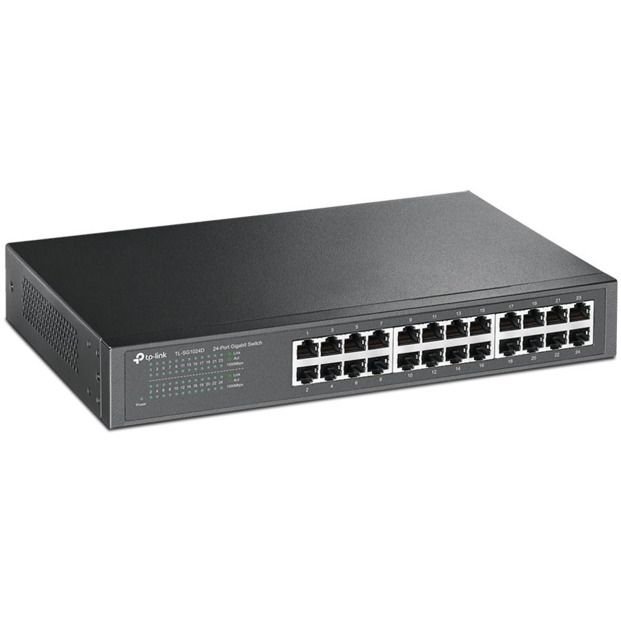 Tp-Link Tl-Sg1024D - 24-Port Gigabit Ethernet Unmanaged Switch - Limited Lifetime Warranty