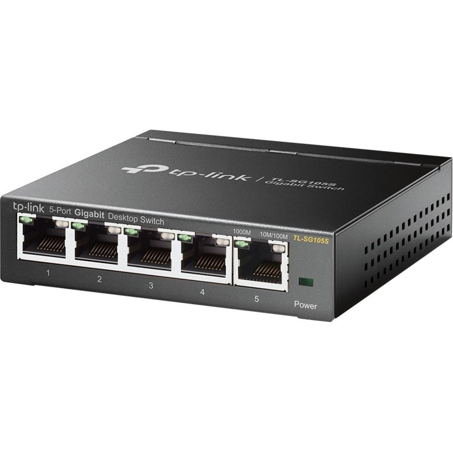 Tp-Link Tl-Sg105S - 5 Port Gigabit Ethernet Switch - Limited Lifetime Protection