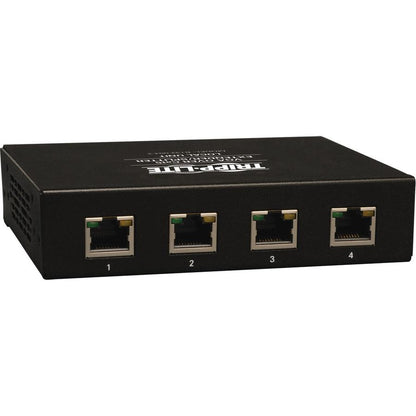Tripp Lite 4-Port Vga Over Cat5/Cat6 Extender Splitter, Box-Style Transmitter With Edid, 1920X1440 At 60Hz, Up To 305 M (1,000-Ft.)