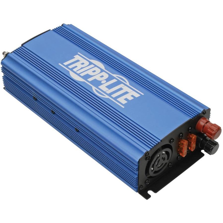 Tripp Lite 750W Light-Duty Compact Power Inverter With 2 Ac/1 Usb - 2.0A/Battery Cables, Mobile
