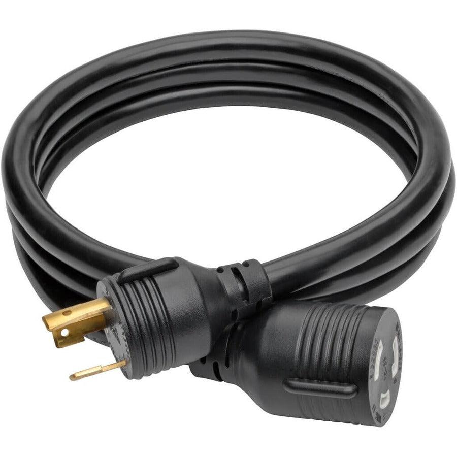 Tripp Lite Heavy-Duty Power Extension Cord, 30A, 10 Awg (Nema L5-30P To Nema L5-30R), Locking Connectors, 6 Ft.