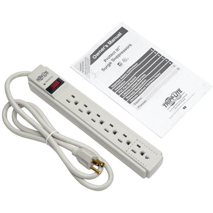 Tripp Lite Protect It! 6-Outlet Surge Protector, 4-Ft. Cord, 790 Joules