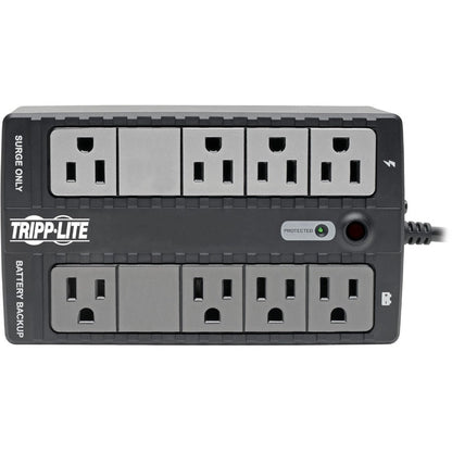 Tripp Lite Standby Ups 450Va 255W - 8 5-15R Outlets, 120V, 50/60 Hz, 5-15P Plug, Desktop/Wall Mount