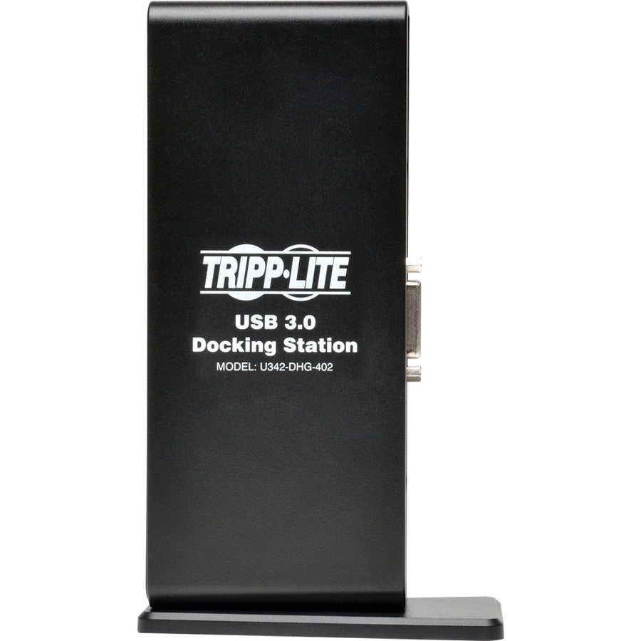 Tripp Lite Usb 3.0 Laptop Dual Head Docking Station - Hdmi And Dvi Video, Audio, Usb Hub Ports And Ethernet