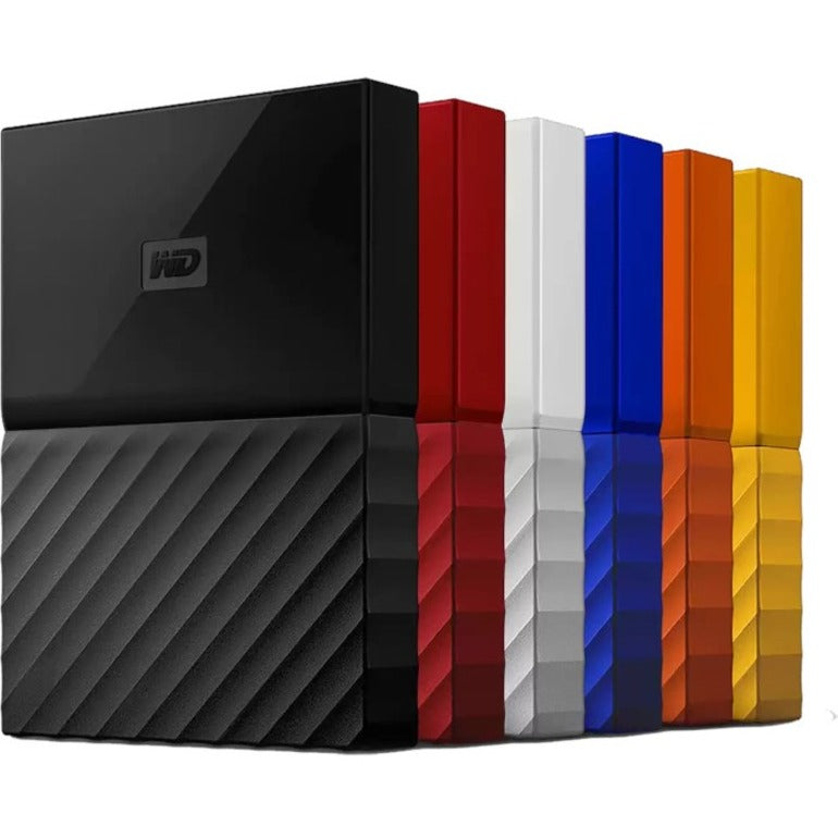 Wd 3Tb Blue My Passport Portabl,Portable External Hard Drive - Usb