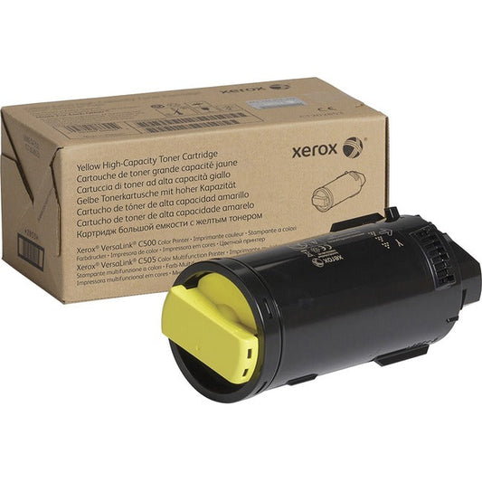 Xerox Original Toner Cartridge - Yellow 106R04016