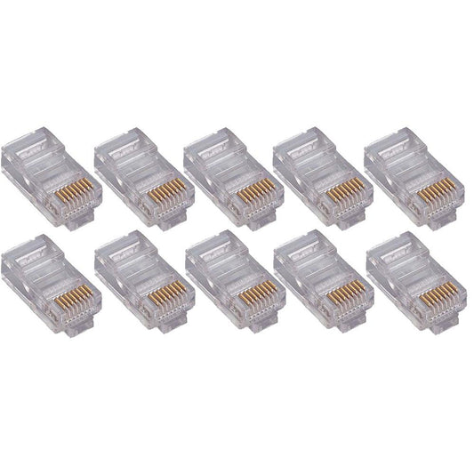 1000Pk Modular Cat5E Plugs For,Stranded Or Solid Cat5E Cable