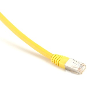 20 Yl Cat6 400-Mhz Patch Cable,F/Utp Cmp Plen Mold Boot Slimline