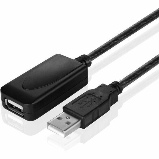 21Ft Usb3 Active Cable 7M,Extention With Booster Black