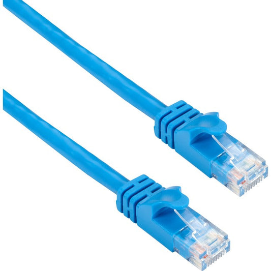 25Ft Bl Cat6A 500-Mhz Stranded,Ethernet Cable Utp Pvc Snagless