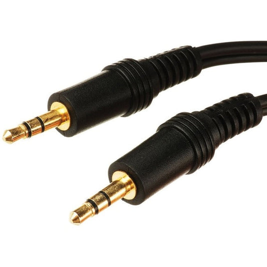 3Ft Mini Jack Male To Male,Audio Stereo Cable Black
