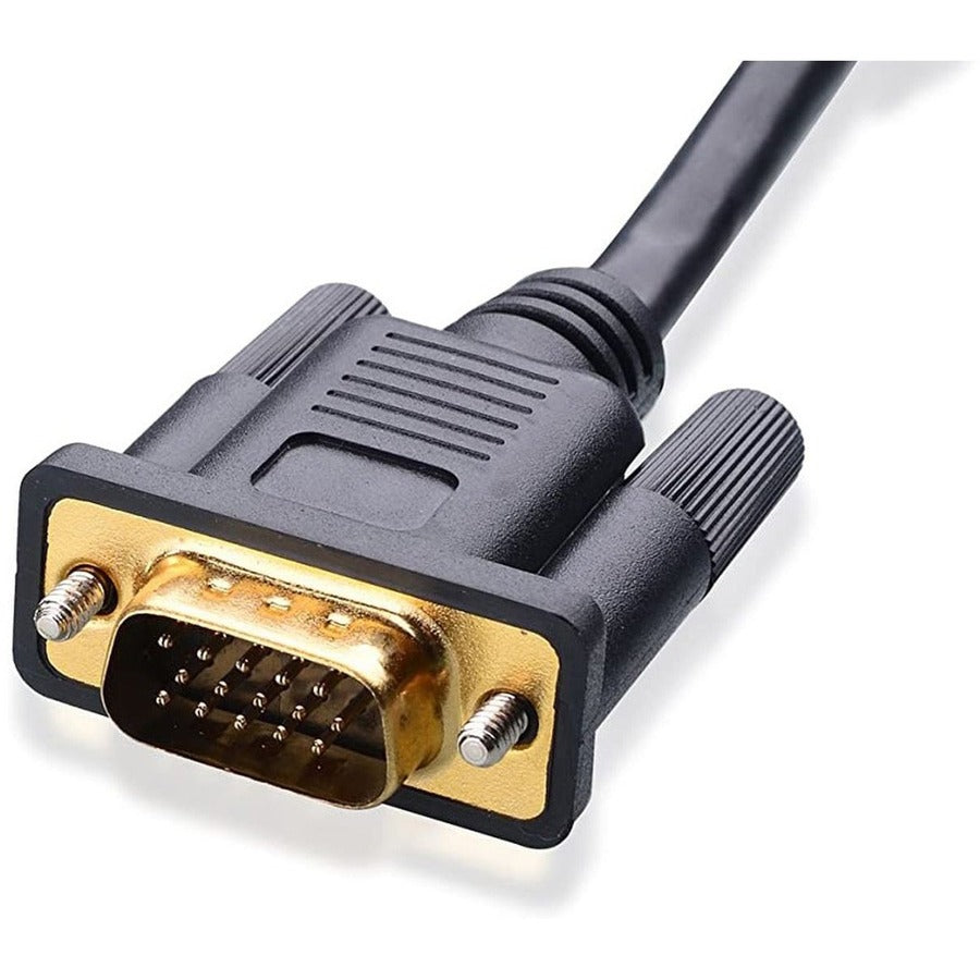 3Ft Hdmi To Vga Cable,1M Active Adapter Audio