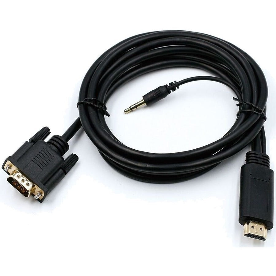 3Ft Hdmi To Vga Cable,1M Active Adapter Audio