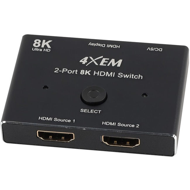 4Xem 8K 2-Port Hdmi Switch