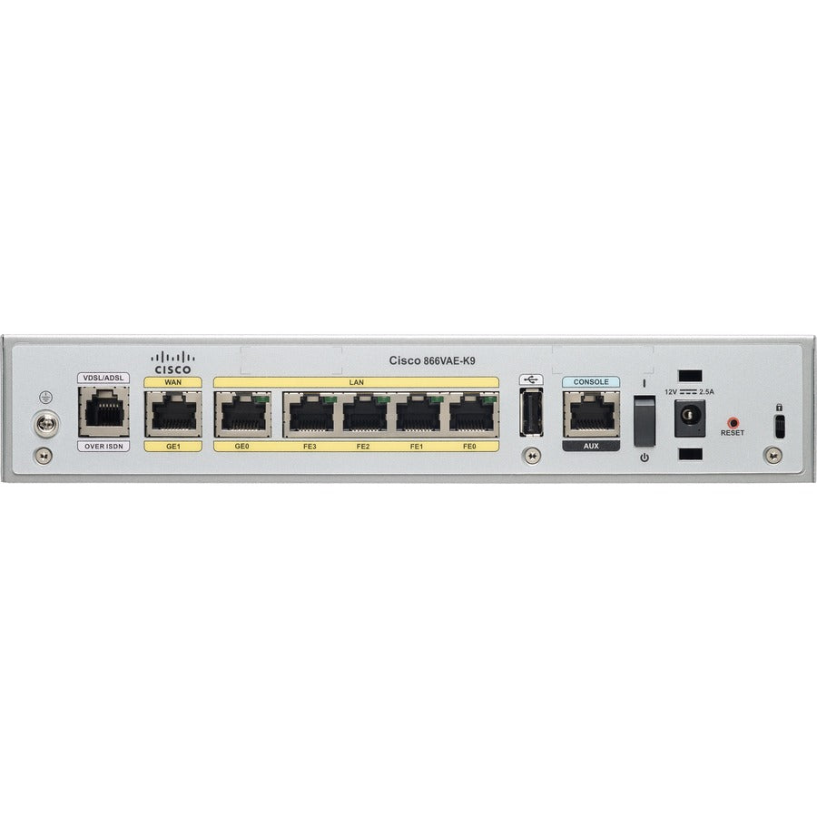 866Vae Secure Router With Vdsl2,Adsl2+ Over Isdn