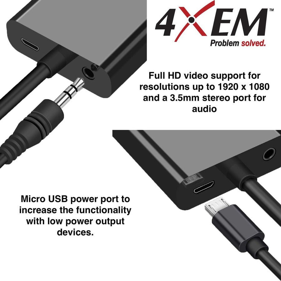 8In Hdmi To Vga Usb Power With,Audio Male And Female Adapter 1080P 4Xhdmivgaapb