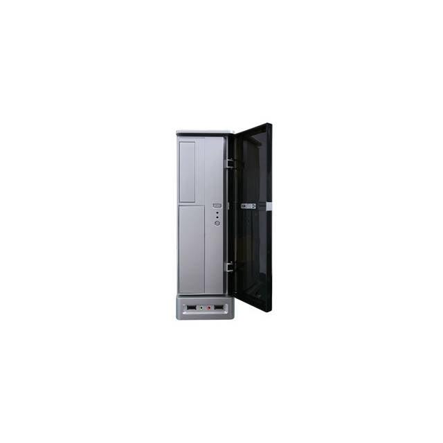 Apex Dm-387 275W Slim Microatx Case (Black/Silver)