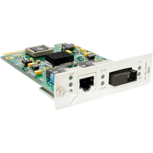 Addon 10/100Base-Tx(Rj-45) To 100Base-Bxd(Sc) Smf 1310Nmtx/1550Nmrx 60Km Media Converter Card For Our Rack Or Standalone Systems