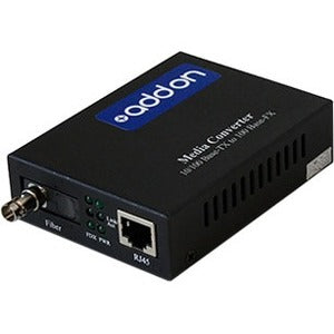 Addon 10/100Base-Tx(Rj-45) To 100Base-Bxd(St) Bidi Smf 1550Nm/1310Nm 40Km Media Converter