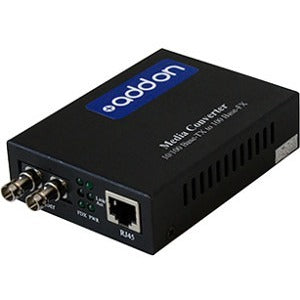 Addon 10/100Base-Tx(Rj-45) To 100Base-Lx(St) Smf 1310Nm 40Km Managed Media Converter