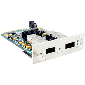 Addon 10G Oeo Converter (3R Repeater) With 2 Open Xfp Slots Media Converter Card For Our Rack Or Standalone Systems