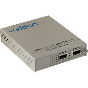 Addon 10G Oeo Converter (3R Repeater) With 2 Open Xfp Slots Standalone Media Converter Card Kit
